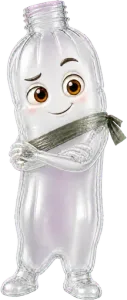 Bouteille plastique